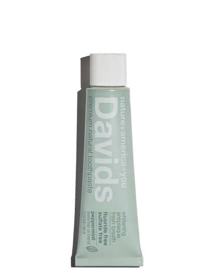 Fluoride Free Travel Size Peppermint Toothpaste - EarthHero Corporate Gifting and Custom Swag