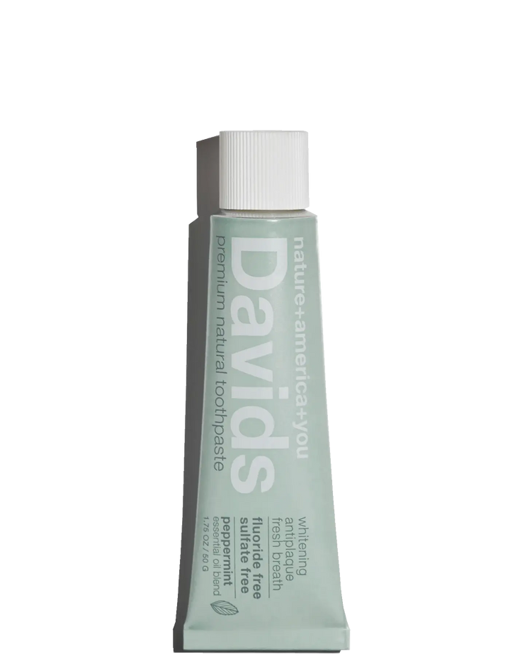 Fluoride Free Travel Size Peppermint Toothpaste - EarthHero Corporate Gifting and Custom Swag