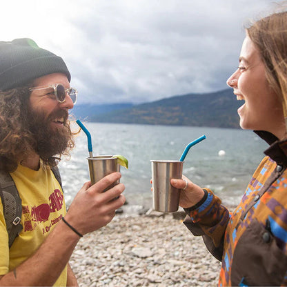 Klean Kanteen Steel Straws Straw 4-Pack - Short Klean Kanteen