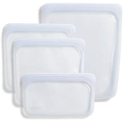 Assorted Clear 4-Pack Stasher