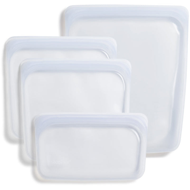 Assorted Clear 4-Pack Stasher
