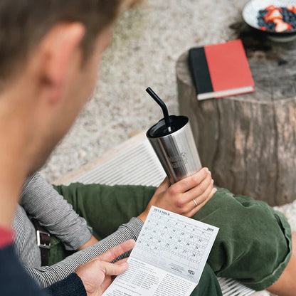 Klean Kanteen Steel Straws Straw 2-Pack with Brush - Black Klean Kanteen